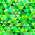 Many colored triangles of different shades Royalty Free Stock Photo